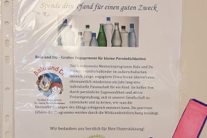 Mit jedem Pfandbon aus dem E-Center Wallenhorst kann man das Projekt „Balu und Du“ unterstützen. Foto: Ladies‘ Circle Osnabrück