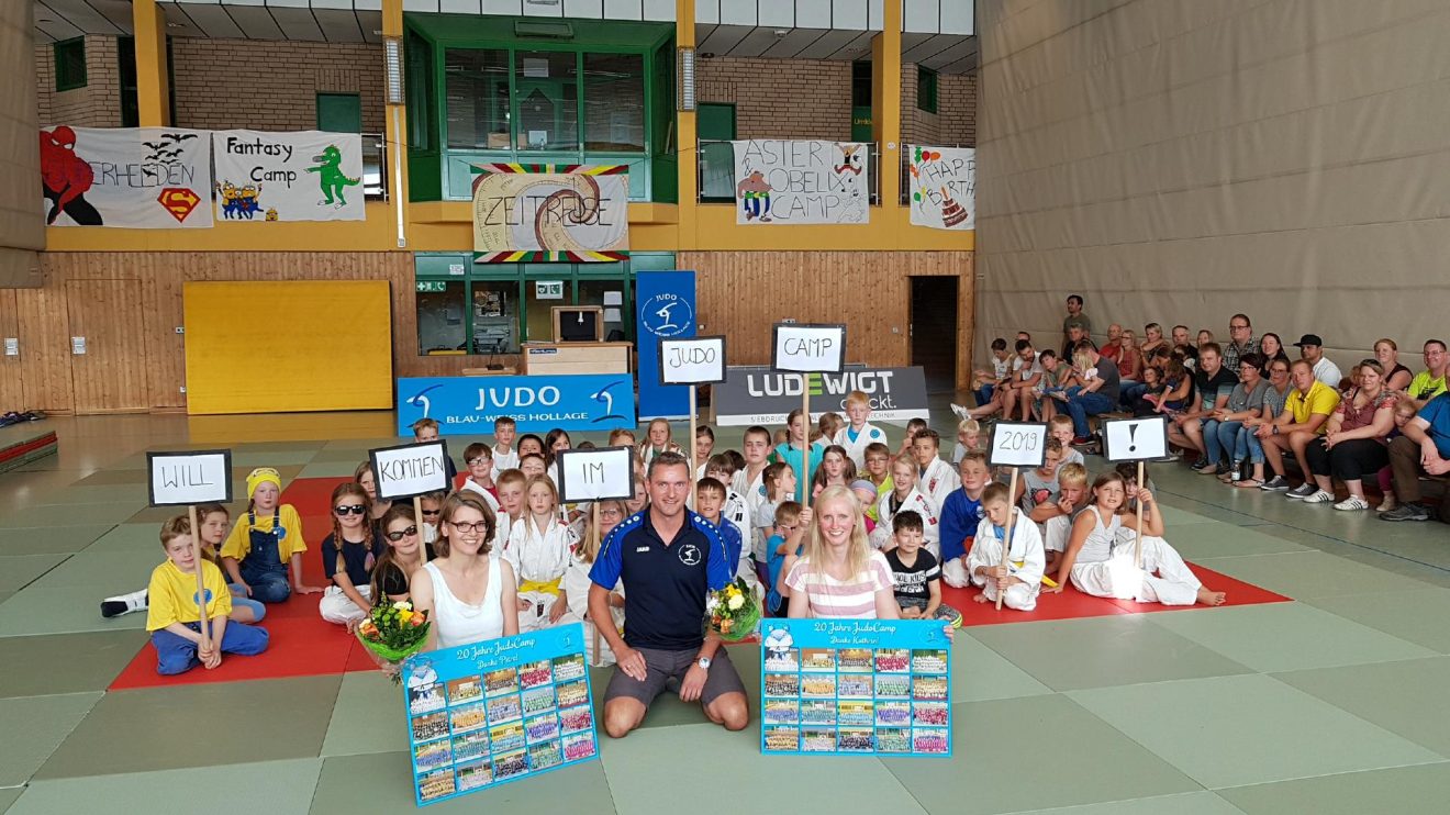 Eindrücke vom Hollager Judo Camp 2019. Fotos: Blau-Weiss Hollage