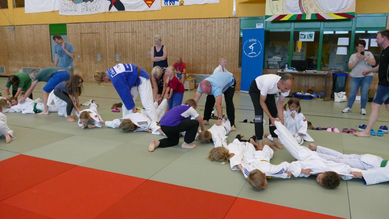 Eindrücke vom Hollager Judo Camp 2019. Fotos: Blau-Weiss Hollage