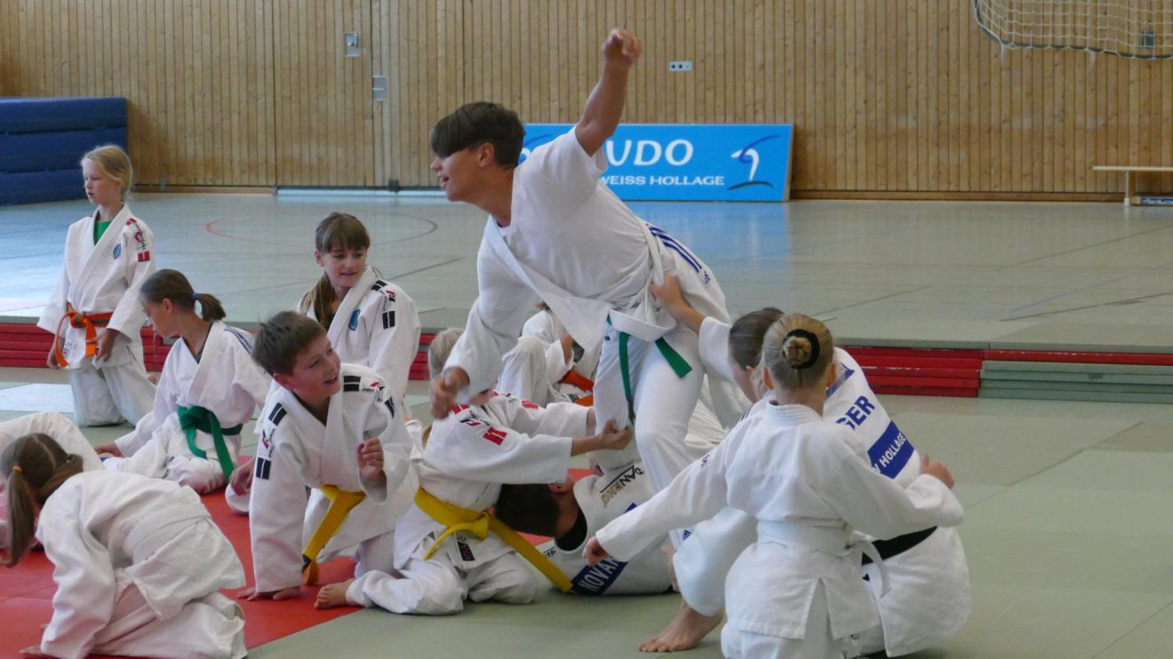 Eindrücke vom Hollager Judo Camp 2019. Fotos: Blau-Weiss Hollage