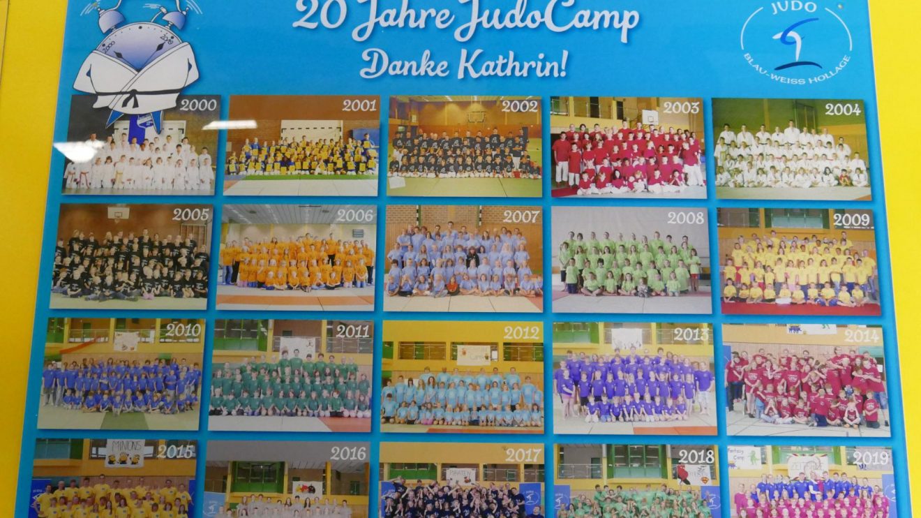Eindrücke vom Hollager Judo Camp 2019. Fotos: Blau-Weiss Hollage