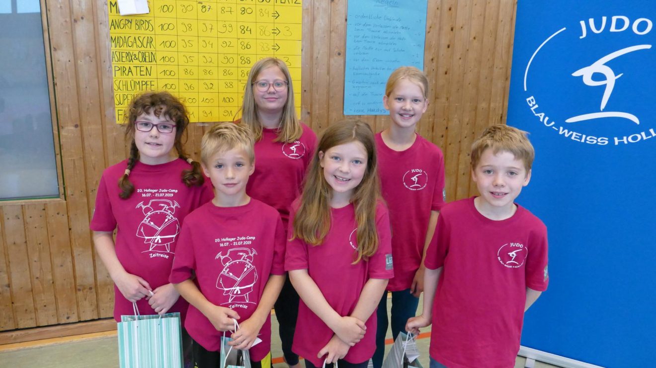 Eindrücke vom Hollager Judo Camp 2019. Fotos: Blau-Weiss Hollage