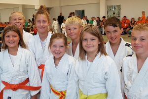 Die erfolgreichen Hollager Judoka der u12 in Osnabrück. Foto: Blau-Weiss Hollage