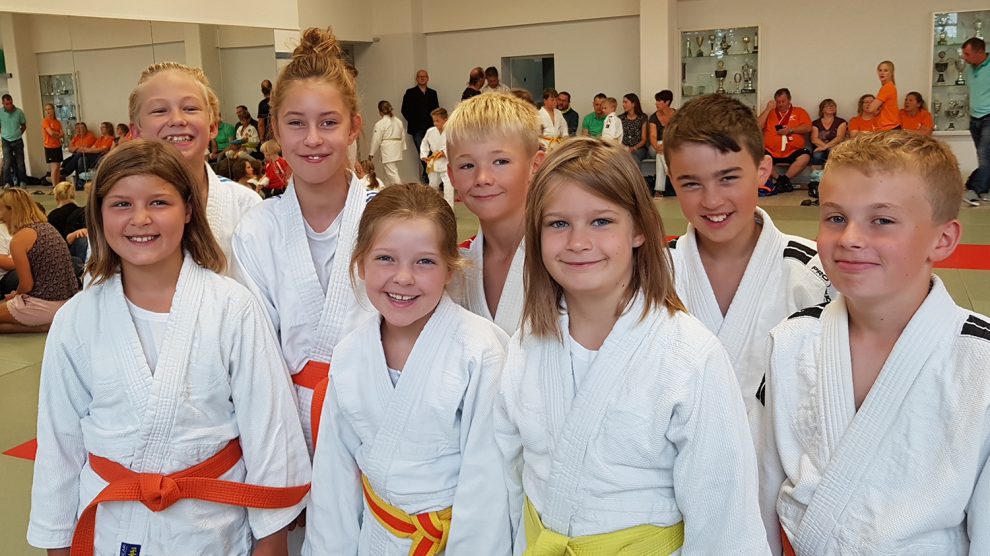 Die erfolgreichen Hollager Judoka der u12 in Osnabrück. Foto: Blau-Weiss Hollage