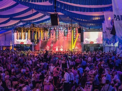 Beste Stimmung beim Hollager Oktoberfest 2019. Foto: Dominik Kluge für Wallenhorster.de