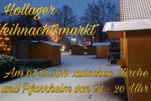 Am zweiten Adventswochenende findet wieder der Hollager Weihnachtsmarkt statt. Foto: Veranstalter