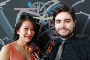 Kammermusik in ungewöhnlicher Besetzung steht am Sonntag, 17. November ab 17 Uhr, im Ruller Haus auf dem Programm. Die Mitglieder des Osnabrücker Symphonieorchesters Nikola Pancic und Kaori Yoshida spielen seltene Streichduos für Geige und Bratsche von Mozart und Alessandro Rolla. Foto: M. Pancic