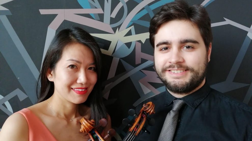 Kammermusik in ungewöhnlicher Besetzung steht am Sonntag, 17. November ab 17 Uhr, im Ruller Haus auf dem Programm. Die Mitglieder des Osnabrücker Symphonieorchesters Nikola Pancic und Kaori Yoshida spielen seltene Streichduos für Geige und Bratsche von Mozart und Alessandro Rolla. Foto: M. Pancic