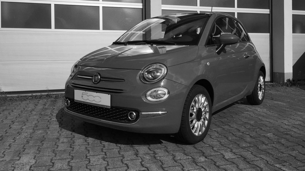 Ein ziemlich neuer, schwarzer Fiat 500 wurde in Wallenhorst gestohlen. Symbolfoto: Pixabay / umberto689