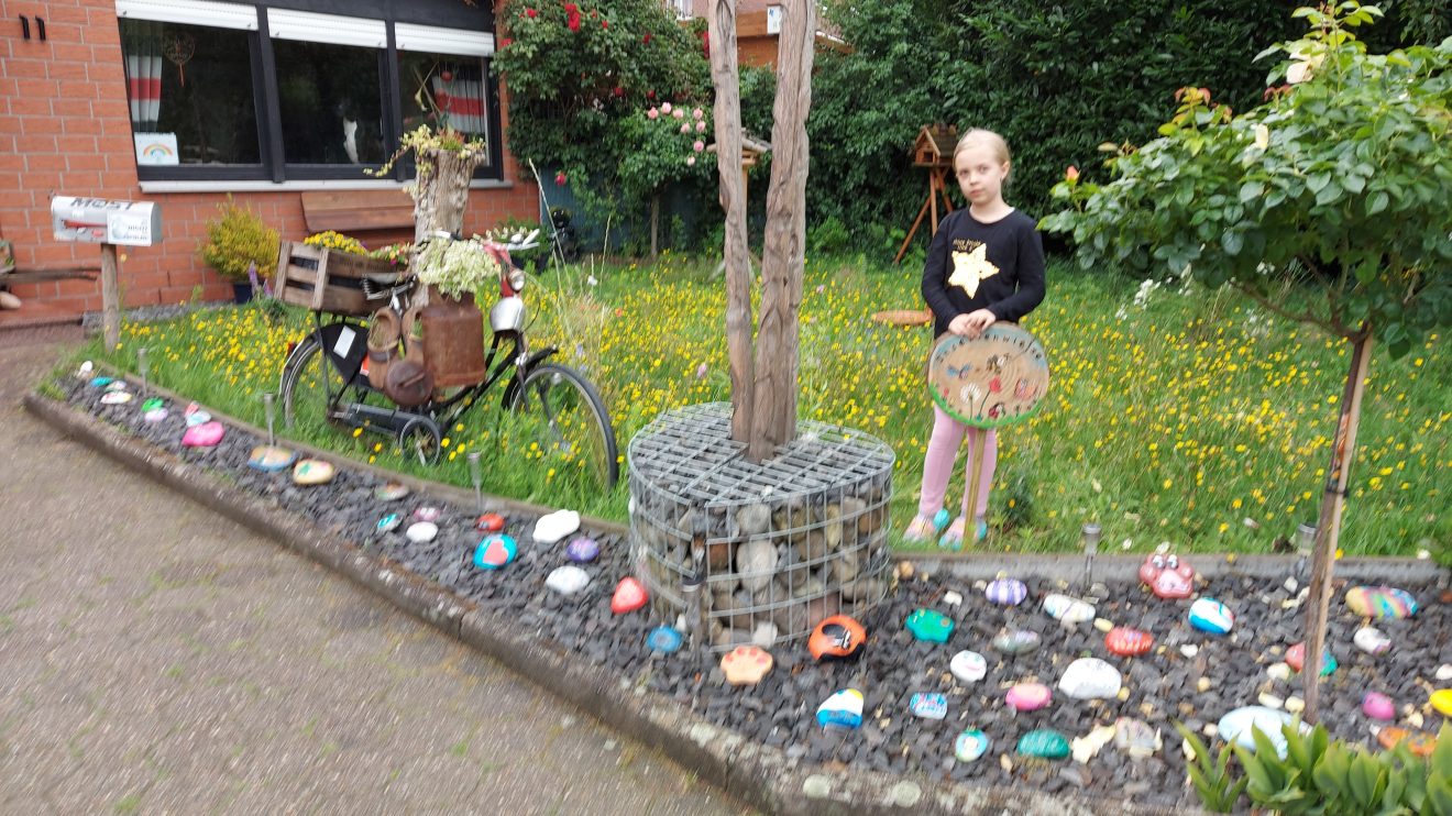 Eine schöne Insektenwiese im „Berliner Viertel“ in Wallenhorst. Foto: Sylvia Henke