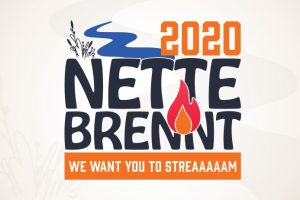 Das „Nette brennt“ 2020 Logo. Bild: Veranstalter