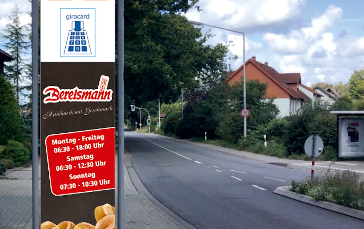 Noch Baustelle, ab dem 3. Februar Bäckerei mit kleinem Café. An Fürstenauer Weg eröffnen die Bäckerei Berelsmann ihre erste Filiale in Pye. Foto: Berelsmann