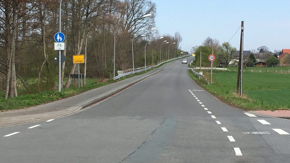 Der Boerskamp aktuell in Lechtingen Richtung Wallenhorst. Foto: CDU Lechtingen