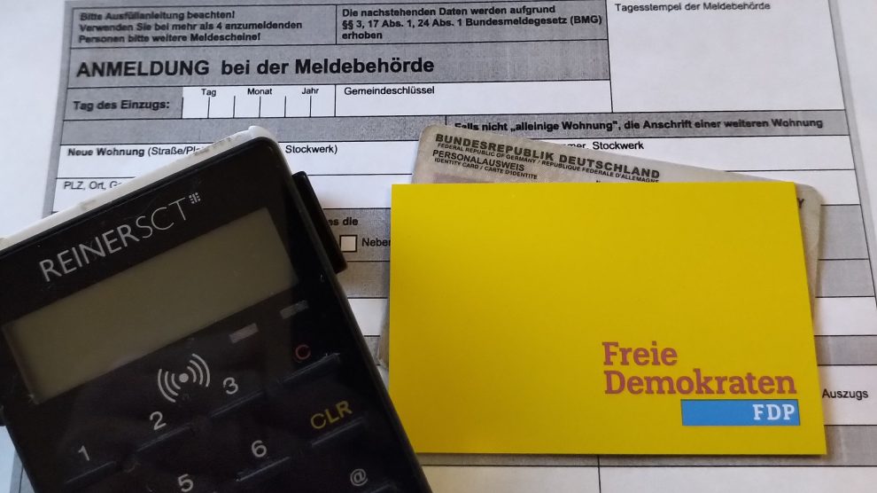 Bald von zu Hause möglich? Elektronische Anmeldung. Foto: FDP Wallenhorst