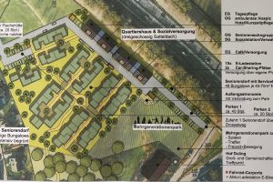 Projektskizze „Seniorendorf Wallenhorst & Quartiershaus“