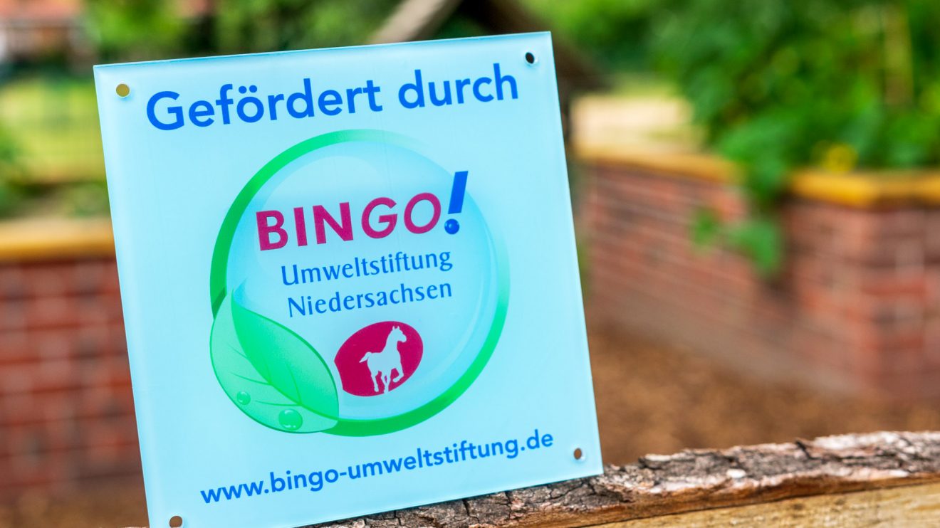 Das Projekt wurde durch die BINGO-Umweltstiftung Niedersachsen finanziert. Foto: André Thöle / Gemeinde Wallenhorst