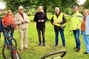 Die CDU Wallenhorst auf Radtour durch alle Ortsteile. Foto: Maria Bertke