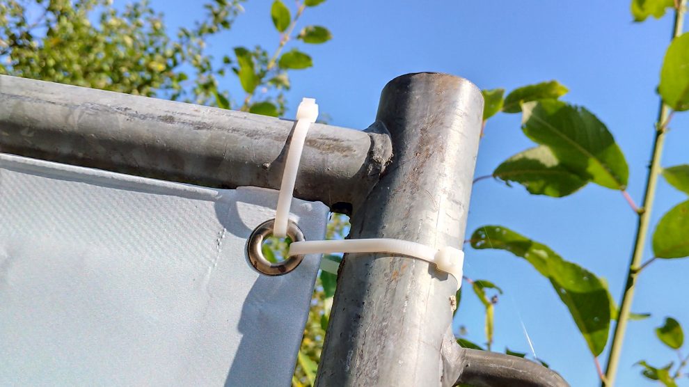 Nutzung der Werkstoffe aus Kabelbindern. Foto: FDP Wallenhorst