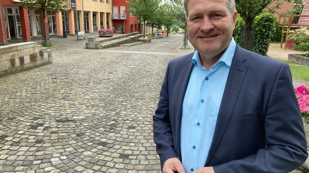 Der Landtagsabgeordnete Guido Pott freut sich über die bewilligten Landesmittel für das Wallenhorster Zentrum. Foto: Hendrik Chmiel (Büro Guido Pott)