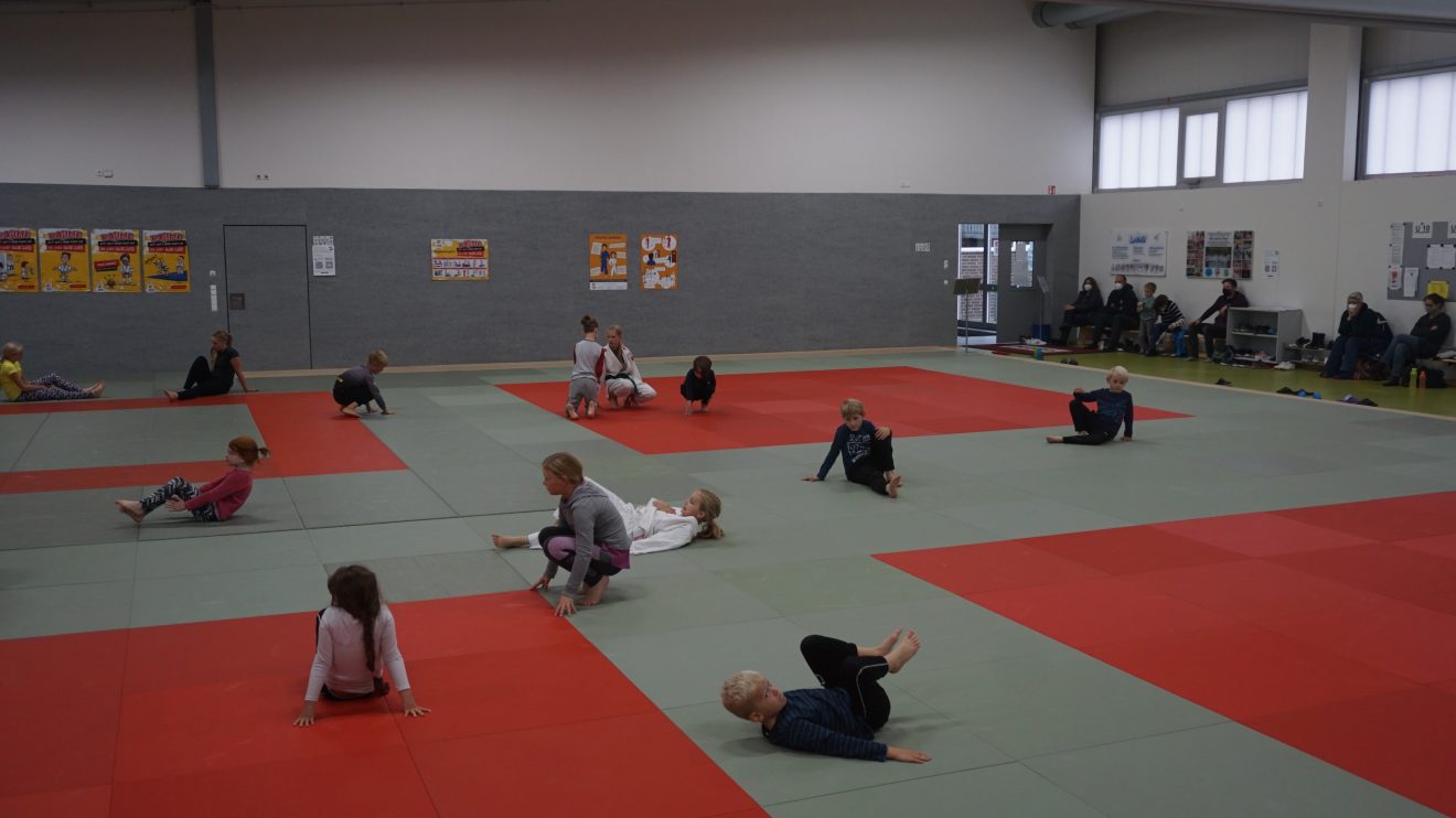 Eindrücke von den ersten Trainings der Anfängerkurse. Foto: Blau Weiss Hollage