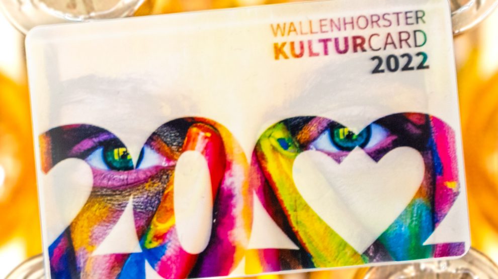 Das perfekte Geschenk – für andere oder für sich selbst: die Wallenhorster Kulturcard. Foto: André Thöle / Gemeinde Wallenhorst