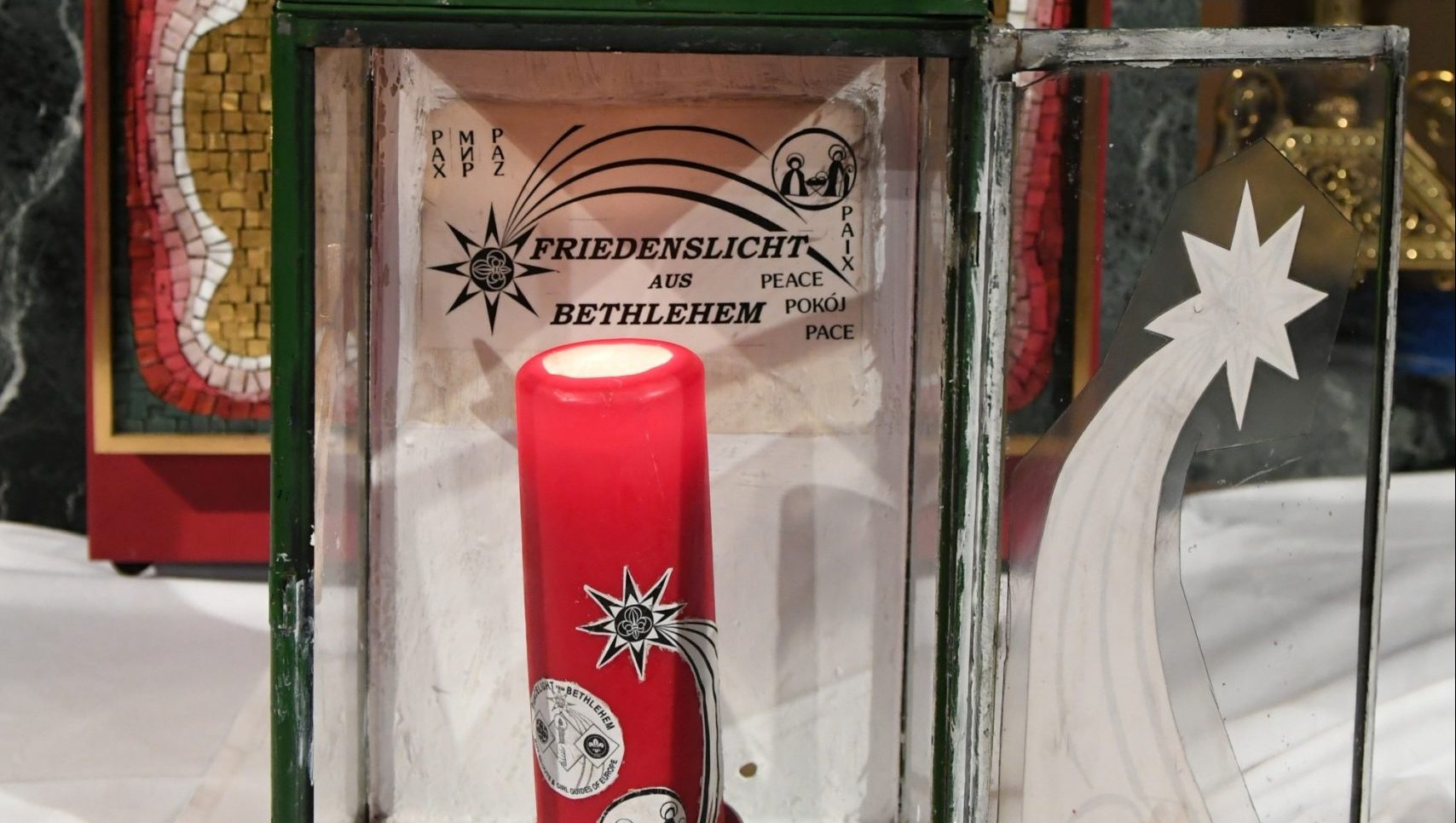 Das Friedenslicht aus Bethlehem. Foto: rdp / C. Schnaubelt