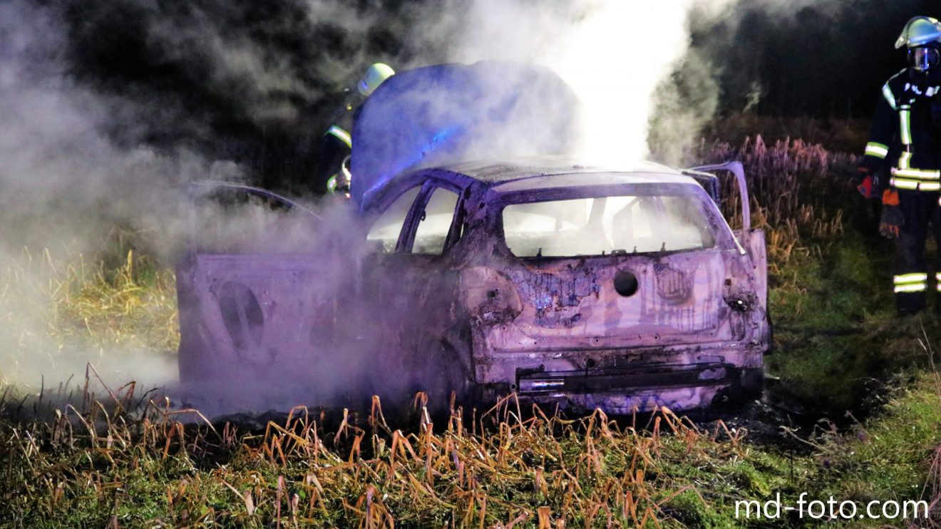 Feuerwehreinsatz in der Barlage in Wallenhorst-Hollage. Foto: Marc Dallmöller / md-foto.com