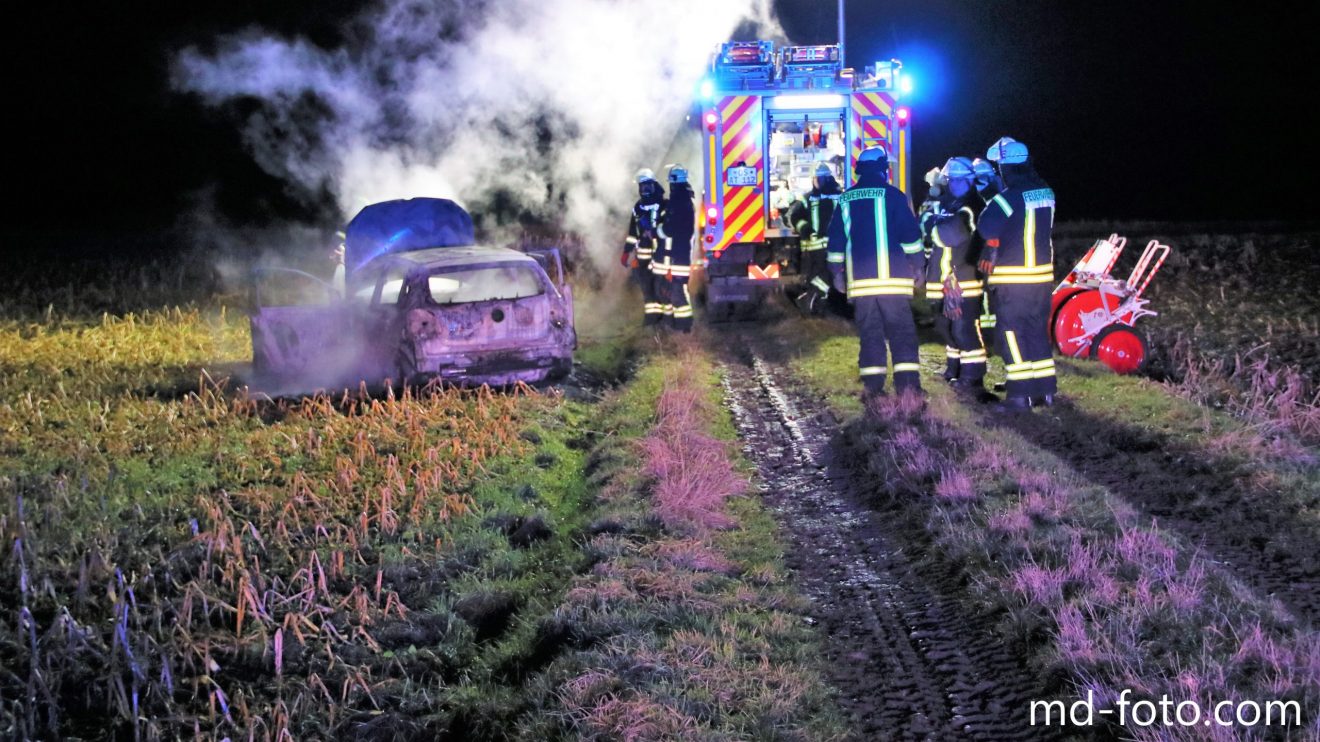 Feuerwehreinsatz in der Barlage in Wallenhorst-Hollage. Foto: Marc Dallmöller / md-foto.com