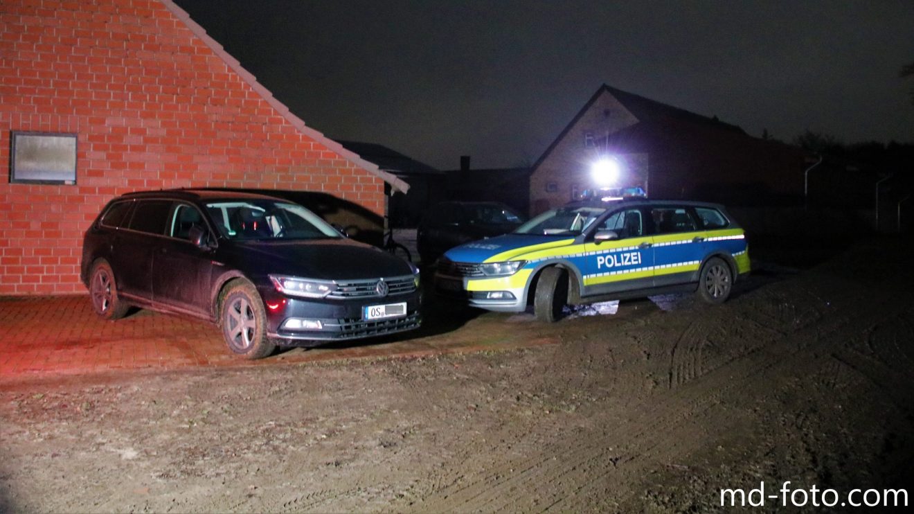 Feuerwehreinsatz in der Barlage in Wallenhorst-Hollage. Foto: Marc Dallmöller / md-foto.com