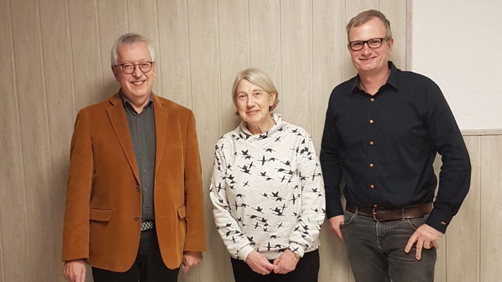 Ernst August Schulterobben, Rita Plois und Dirk Hildebrandt (von links nach rechts) als Vorstand der CDU in Lechtingen. Foto: CDU Lechtingen