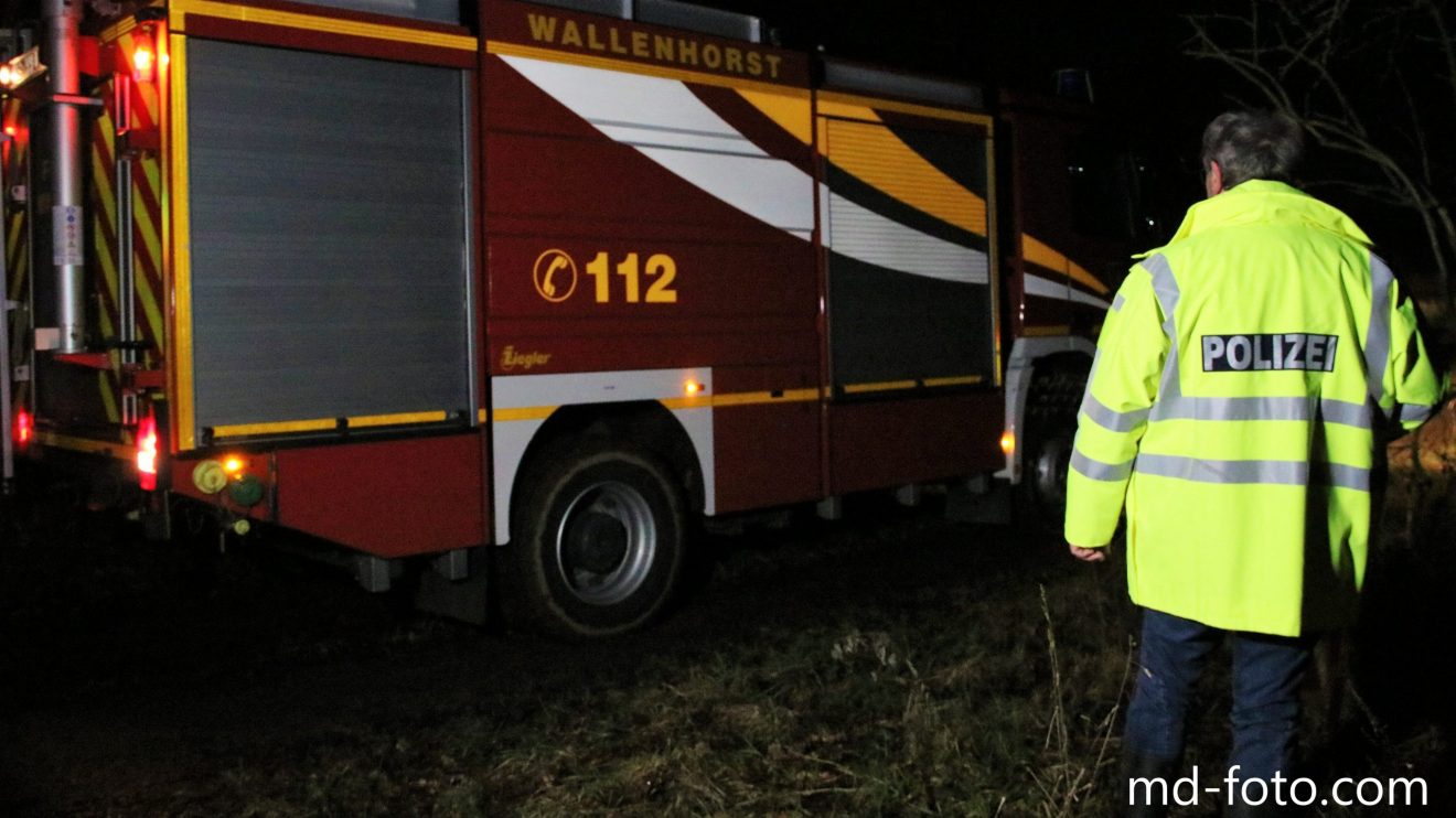 Feuerwehreinsatz in der Barlage in Wallenhorst-Hollage. Foto: Marc Dallmöller / md-foto.com