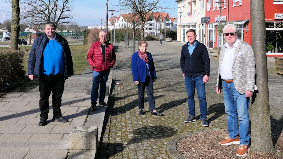 Mitglieder der CDU-Fraktion im Wallenhorster Zentrum. Foto: privat