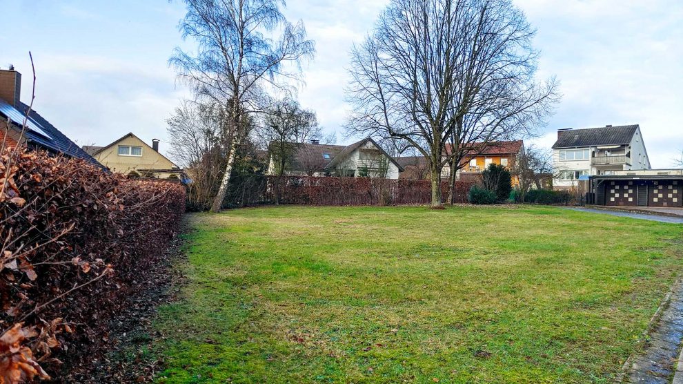 Auf dem ehemaligen Spielplatz an der Feuerbachstraße soll ein Wohnkonzept für mehrere Generationen entstehen. Foto: Sven-Martin Holzhaus / Gemeinde Wallenhorst