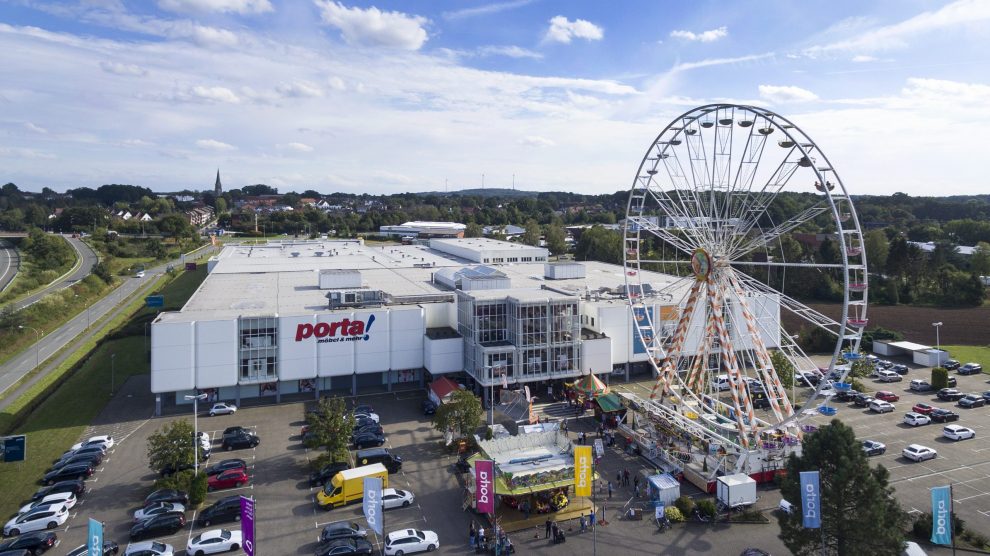 Riesenrad, Autoscooter, Break Dancer und Kinderkarussells zum Frühlingserwachen vom 17. bis 20. März 2022 in Wallenhorst. Foto: Michael Hellweg / Clean Fotostudio