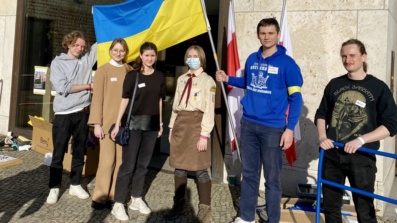 Die Hilfsaktion der Osnabrücker Thomas-Morus-Schule. Foto: TMS