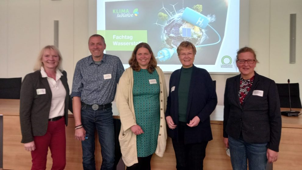 Petra Funke, Claus Kanke, Birgit Wortmann, Dr. Maria Entrup-Henemann, Ellen Akkermann (alle Kreistagsabgeordnete Bündnis 90 / Die Grünen). Foto: Ellen Akkermann