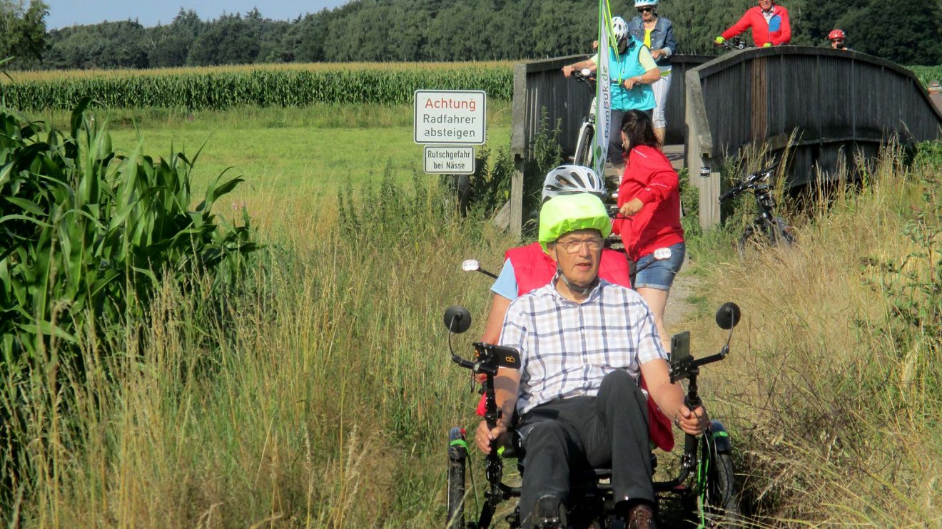 Eindrücke von der familiären Sommerradtour. Foto: Kolpingsfamilie Hollage