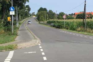 Auf Antrag der CDU-Fraktion soll es zu einer Verbesserung der Verkehrssicherheit auf der Straße ´Boerskamp´ zwischen Lechtingen und Wallenhorst kommen. Foto: CDU Wallenhorst