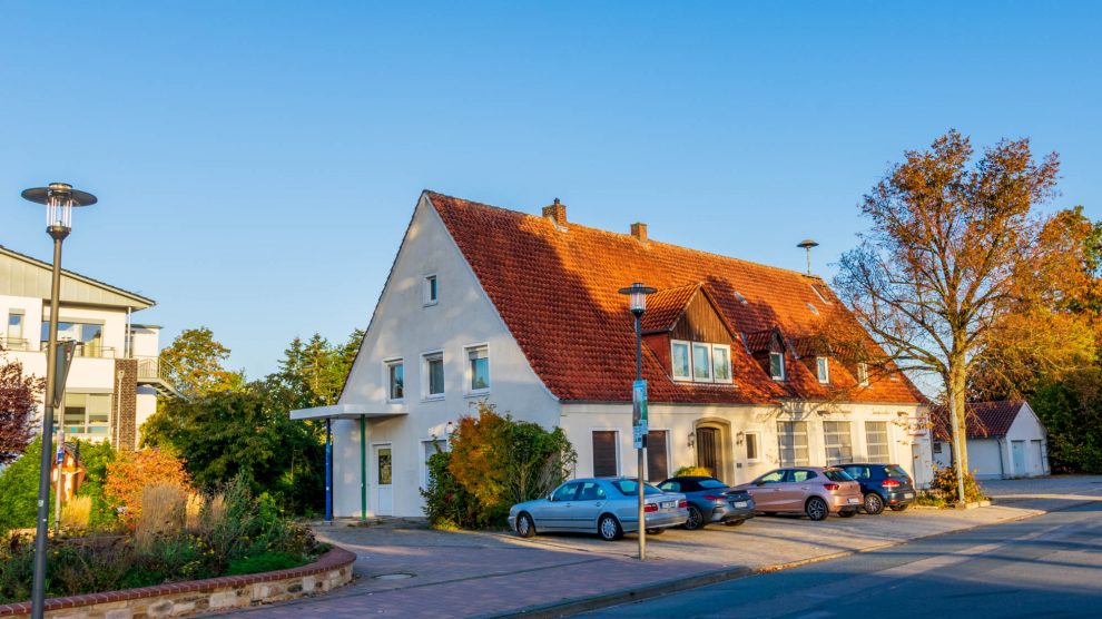 Die alte Feuerwache in Rulle steht zum Verkauf. Foto: André Thöle / Gemeinde Wallenhorst