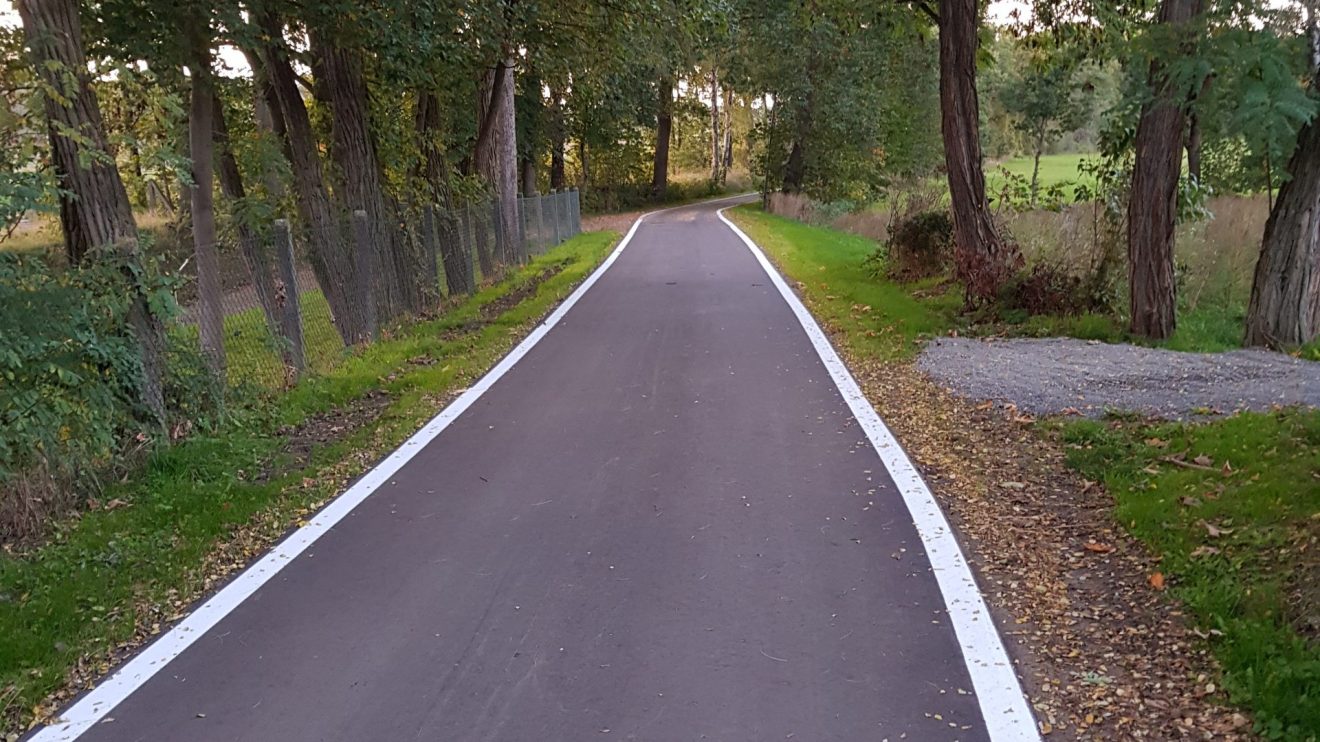 Nachher: Der fertiggestellte Weg „Am Kanal“ für Fußgänger und Radfahrer. Foto: privat
