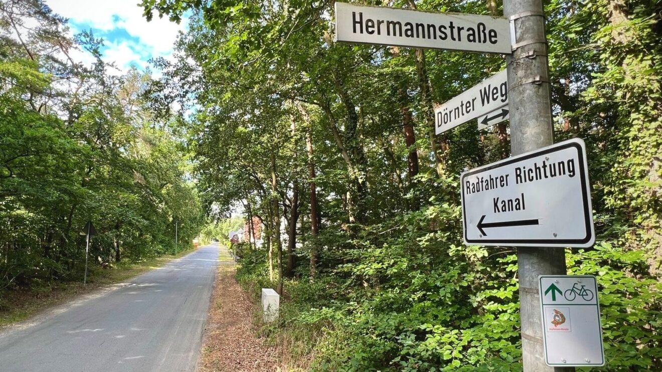 Eine Fahrradstraße von Hollage in Richtung Halen? Foto: Volker Holtmeyer