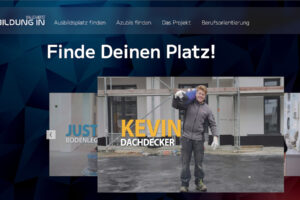 Neues Onlineportal und Angebote zur Berufsorientierung in Wallenhorst. Screenshot: Rene Sutthoff
