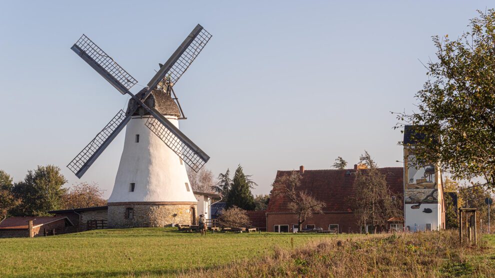 Beliebtes Ausflugsziel: die Windmühle Lechtingen. Foto: Thomas Remme / Gemeinde Wallenhorst