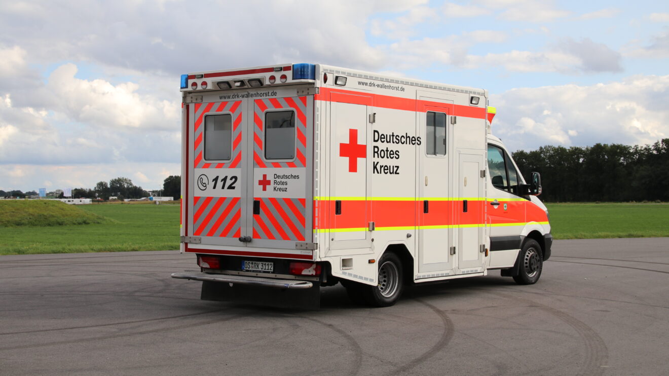 Der neue Rettungswagen (RTW) des DRK Wallenhorst. Foto: Marc Dallmöller