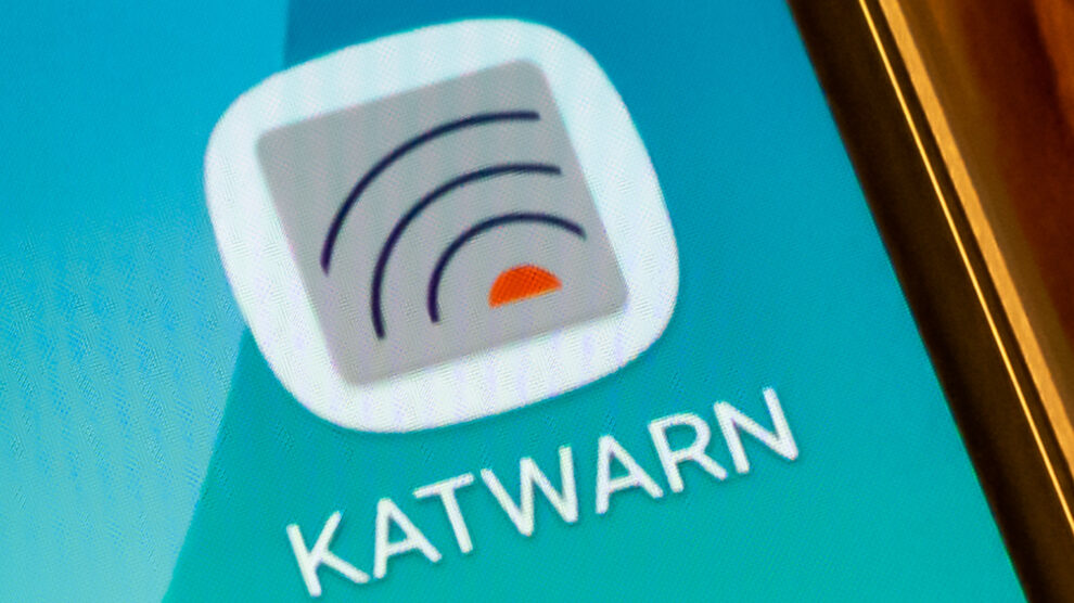 Der Landkreis Osnabrück nutzt für Warn- und Schulausfallmeldungen die App KATWARN. Foto: André Thöle / Gemeinde Wallenhorst