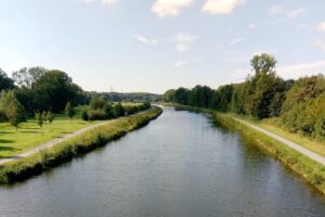 Blick auf den Stichkanal. Foto: Peter Simon