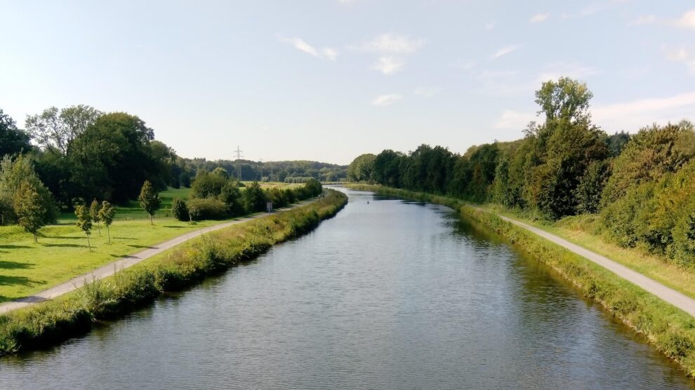 Blick auf den Stichkanal. Foto: Peter Simon