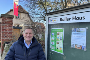 Wallenhorsts Landtagsabgeordneter Guido Pott freut sich über die Förderung für das Ruller Haus. Foto: H. Chmiel (Büro Guido Pott)