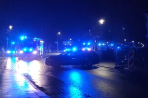 Ein Geldautomat wurde bei der Sparkasse in Wallenhorst in der Nacht gesprengt. Foto: Marc Dallmöller / md-foto.com