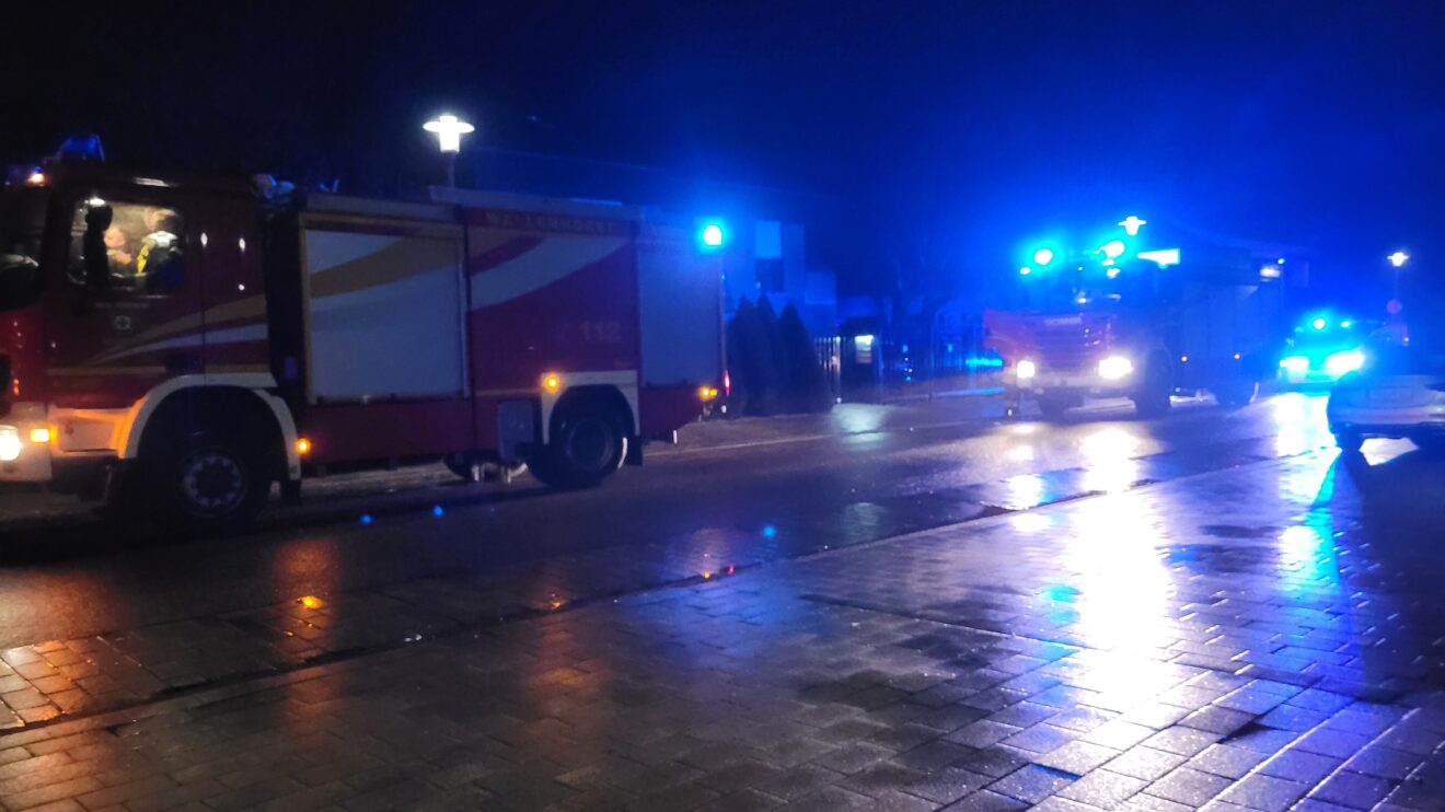 Ein Geldautomat wurde bei der Sparkasse in Wallenhorst in der Nacht gesprengt. Foto: Marc Dallmöller / md-foto.com